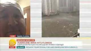 Storm Chaser Talks to GMB live During Hurricane Irma | Good Morning Britain