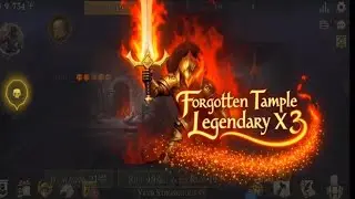 Forgotten Temple Legendary X 3 Grim Soul Survival gameplay style X 3 different weapons 