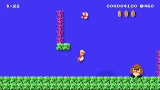 world -1 American Version by s.nickid - Super Mario Maker - No Commentary 1AC