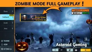 NEW UPDATE ZOMBIE MODE FULL GAMEPLAY 🔥 SURVIVE TILL DAWN INFECTION UPDATE 1.6 BGMI | PUBG MOBILE