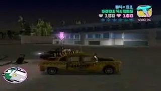 Taxi-Inferno! Burn, let it burn! [Jo0Ke Plays: GTA - Vice City] [#20]