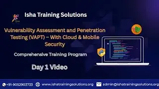 Vulnerability Assessment and Penetration Testing  Day 1 Video 9th Decembeer 2025