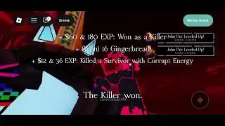 [Roblox] Forsaken Annihilation John Doe(Finally Won as Killer😃)ft.@Gamingisnotprotagonist 