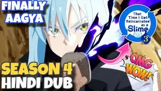 That Time I Got Reincarnated As A Slime Season 4 Release Date | Slime Season 4 | Hindi Dub | Muse IN