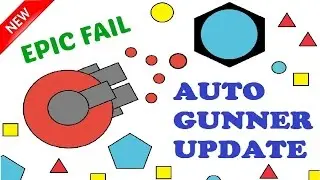 AUTO GUNNER UPDATE DIEP.IO | EPIC FAIL | Diep.io