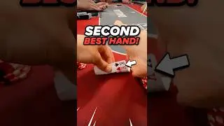 he actually went for it 🤯 #poker #shorts