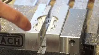 Making soft jaws for a fidget spinner on the Tormach 770