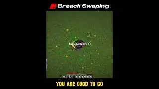 Breach swaping minecraft tutorial #minecraft