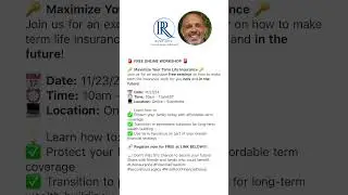 GA, NC, TX Residents!!!! #financialservices #generationalwealthbuilders #lifeinsurance