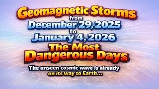 Geomagnetic Storms from December 29, 2025 to January 4, 2026. The Most Dangerous Days.