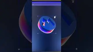 Create a 3D logo in seconds #logodesign #3d #productivity