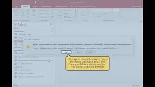 Access Chapter 1 Deleting and Renaming Database Objects in ms access 2016