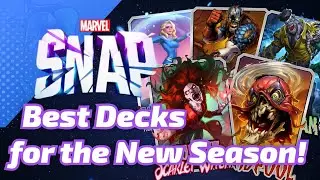 ЛУЧШИЕ КОЛОДЫ для нового сезона зомби Marvel SNAP!