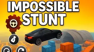 IMPOSSIBLE STUNT Car Challenge | Extreme Mega Ramps Gameplay | High Speed Jumps & Skills