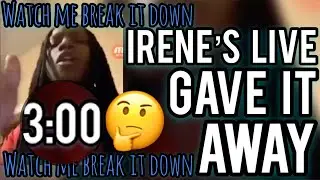 *PROOF* TY LIVE & ALL TIMESTAMPS ARE INCORRECT | #KENNEKA #JENKINS | IRENE LIVE TELLING 