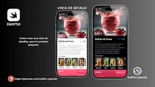 SwiftUI + Xcode15 :  Como crear una vista de detalles, para tu pr&oacute;ximo proyecto + Xcode 15.