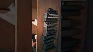 cheap way to store your magazines. #gun