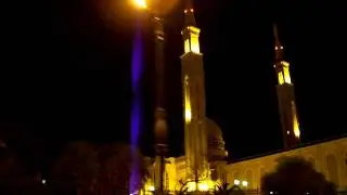 Emir Abdelkader Mosque at night  - Constantine - Algeria
