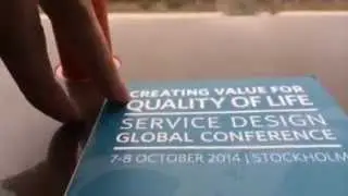 Your Service Design Journey to Stockholm SDGC14