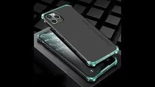 Hybrid Shockproof Armor Element Metal Case For Iphone