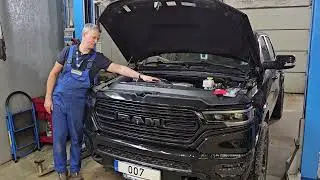 Dodge Ram 2022 5.7 V8 Hemi su Landi Renzo dujų įranga kurią kokybi&scaron;kai sumontavome Servise 007 Kaune