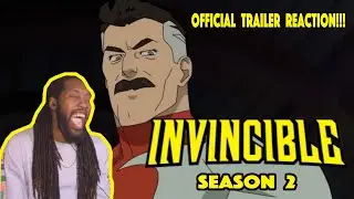 INVINCIBLE Season 2 Trailer REACTION !!!