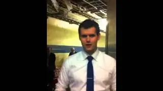 Zack Wahls Backstage at 2012 DNC