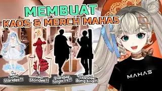 Merch baru MAHA5? Ayo custom order dulu sini! 【Design】