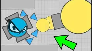 Diep.io TOP FUNNIEST ARENA CLOSER KILLS // FT Wormate.io CRAZY TINY SNAKE VS 13 WORMS