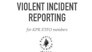 KPRETFO   Violent Incident Reporting