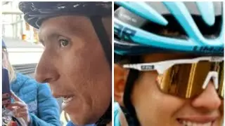 nairo Quintana y Harold tejada hoy