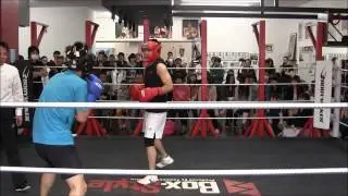 荒っぽいファイターvsアウトボクサー　スパー交流会で見つけた面白対戦