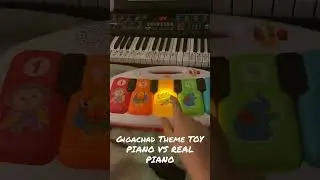 GIGACHAD THEME REAL PIANO VS TOY PIANO Which is better?
