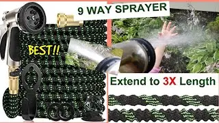 BEST!! Expandable GARDEN HOSE 2020 | Very flexible