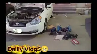 Gari Accent🚗Ka Self Replace ❤️