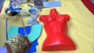 TUTORIAL   PECTORAL EGIPCIO   CARNAVAL 2015