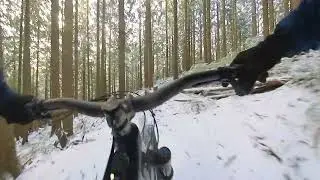 Winter Wonderland: Mountain Biking Tiger Mountain in the Snow