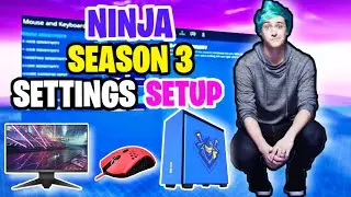 Ninja Fortnite Settings and Keybinds ( Chapter 2 Season 3)