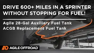 Double your Winnebago Revel's fuel range! | Sprinter fuel tanks from Agile Off Road