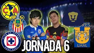 PREDICCIONES JORNADA 6 LIGA MX 🔥🔥🔥
