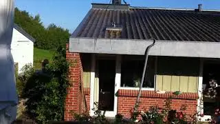 Rensning og maling af eternittag