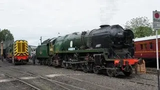 HD 34053 Sir Keith Park on test at Bridgnorth 20.07.12  Severn Valley Railway