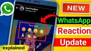 WhatsApp Status Reactions Update | WhatsApp Quick Reactions | WhatsApp New Update 2022 #whatsapp