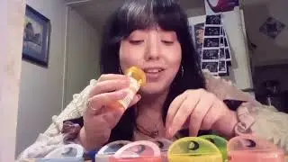 ASMR- refilling pill box + hair brushing sounds.🎧🇺🇸✝️🪮💊