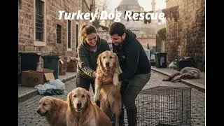 Turkey Dogs! Rescuing Golden Retrievers from Istanbul