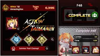 Floor 48 Arena Tower Kurenai Solo! *Level 81 Full Green Build* (Action Taimanin)
