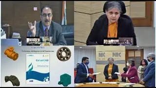Release of CollabCAD e-Book and MoU signing between NIC & CBSE