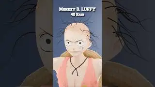 Monkey D. Luffy With Hair #blender #luffy #onepiece #hair