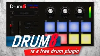 Drum8 is a free drum plugin
