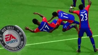 FIFA 17 Premier League Crystal Palace vs Manchester City